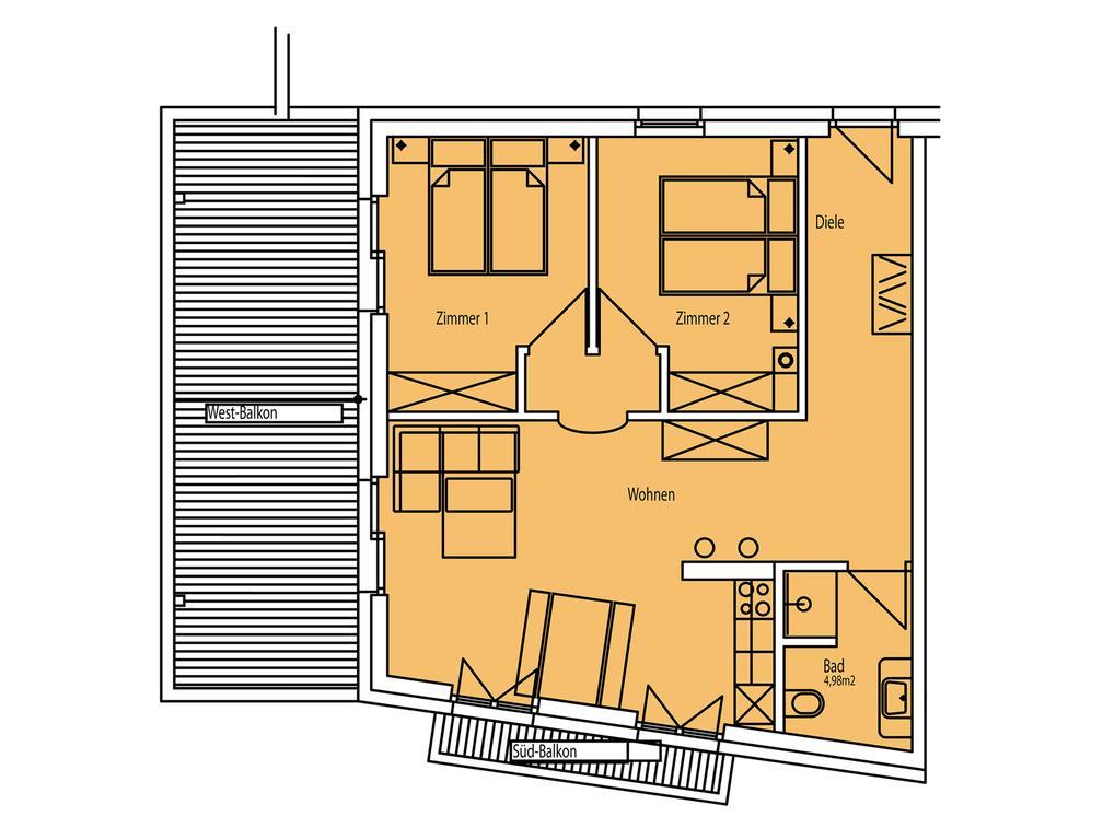 Kasperhof Apartments Innsbruck Top 6 - 7 Exterior photo